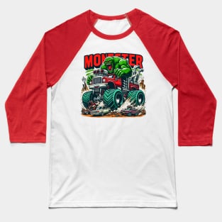 Monster Jam Truck Baseball T-Shirt